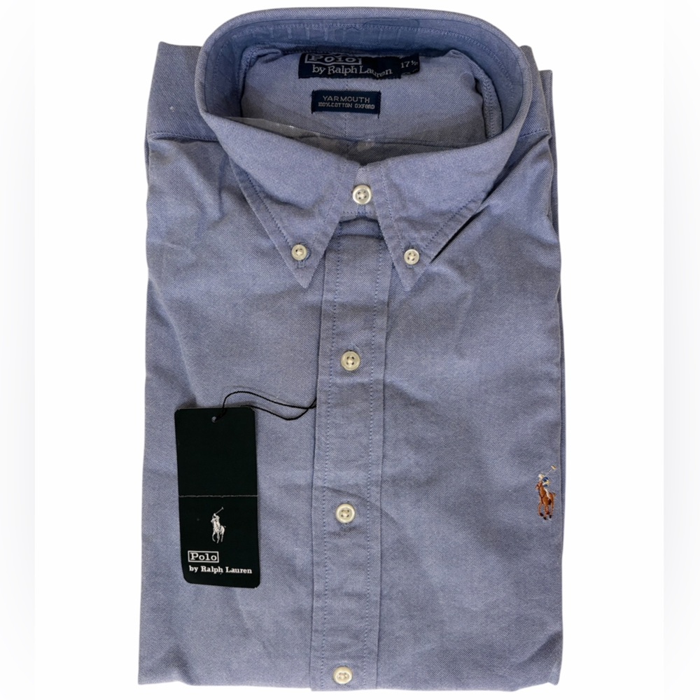 Ralph Lauren Men's Light Blue Polo Shirt